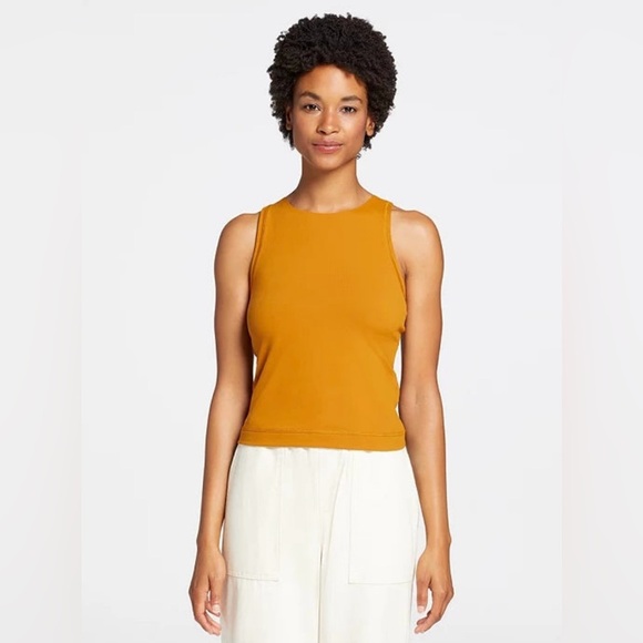 CALIA by Carrie Underwood Tops - Women's Calia High Neck Tank-Size Large-Bronzed Topaz